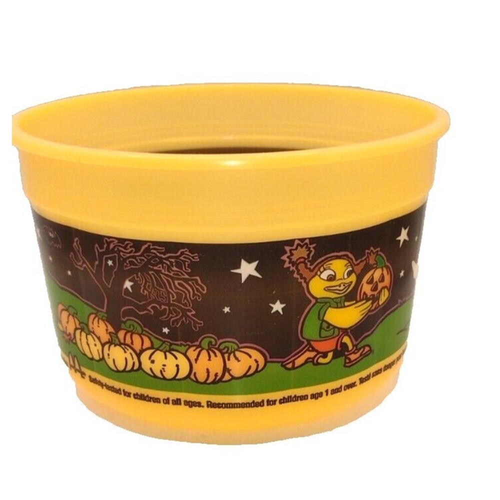 Vintage Halloween Mcdonalds Boo Bucket Happy Meal 1999 Grimace Pumpkin Fall USA